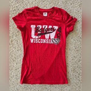 Wisconsin Badgers women's shirt, medium